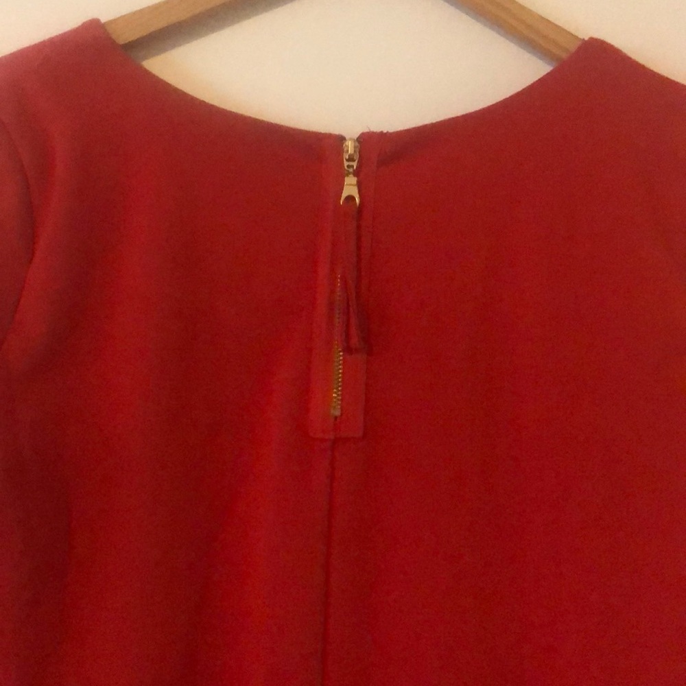 Cute Red Winter/Spring Dress - Picture 4 of 5